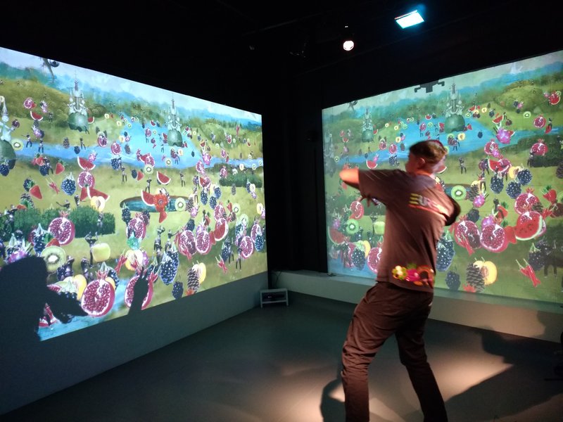 Playing in the Garden of Earthly Delights at Eureka!, 2018